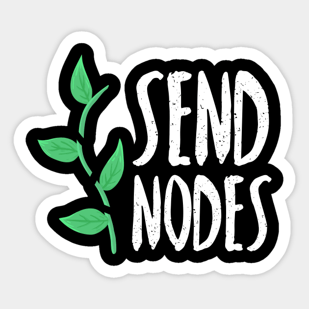 Send Nodes - Plant Cuttings Sticker by Plantitas